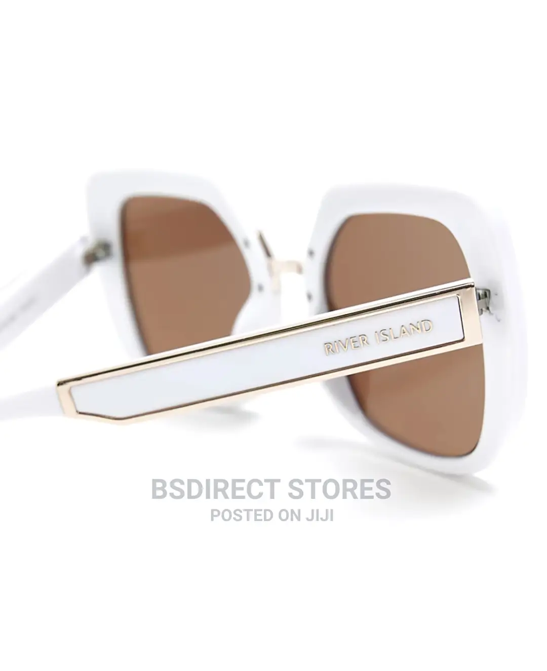 River Island WHITE Oversized Tinted Women's Sunglasses