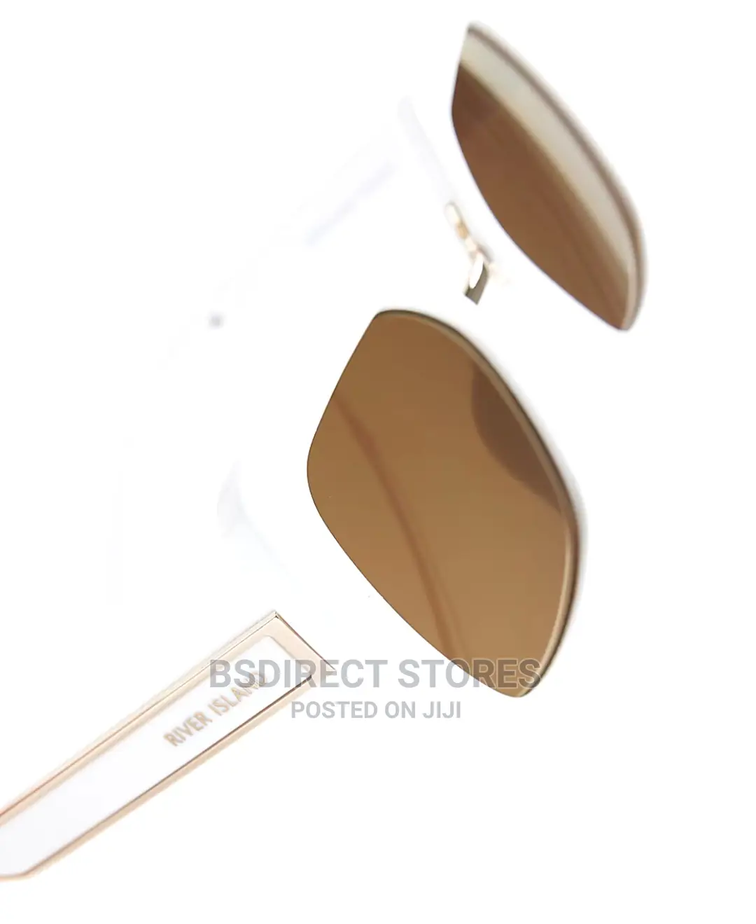 River Island WHITE Oversized Tinted Women's Sunglasses