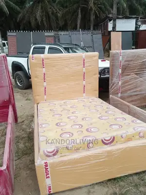 Padded Bed Frame/ Mattress
