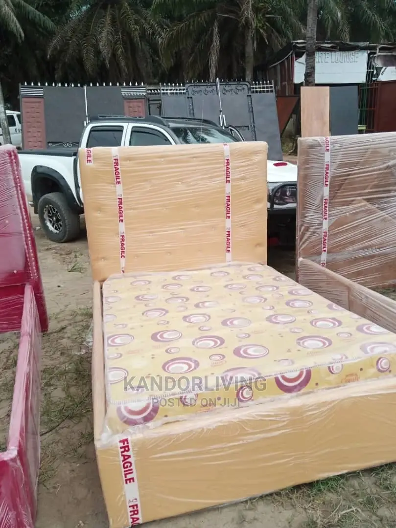 Padded Bed Frame/ Mattress