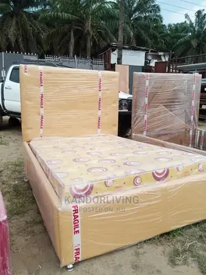 Padded Bed Frame/ Mattress