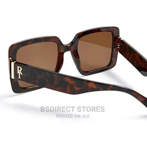 River Island Brown Oversized Women's Sunglasses