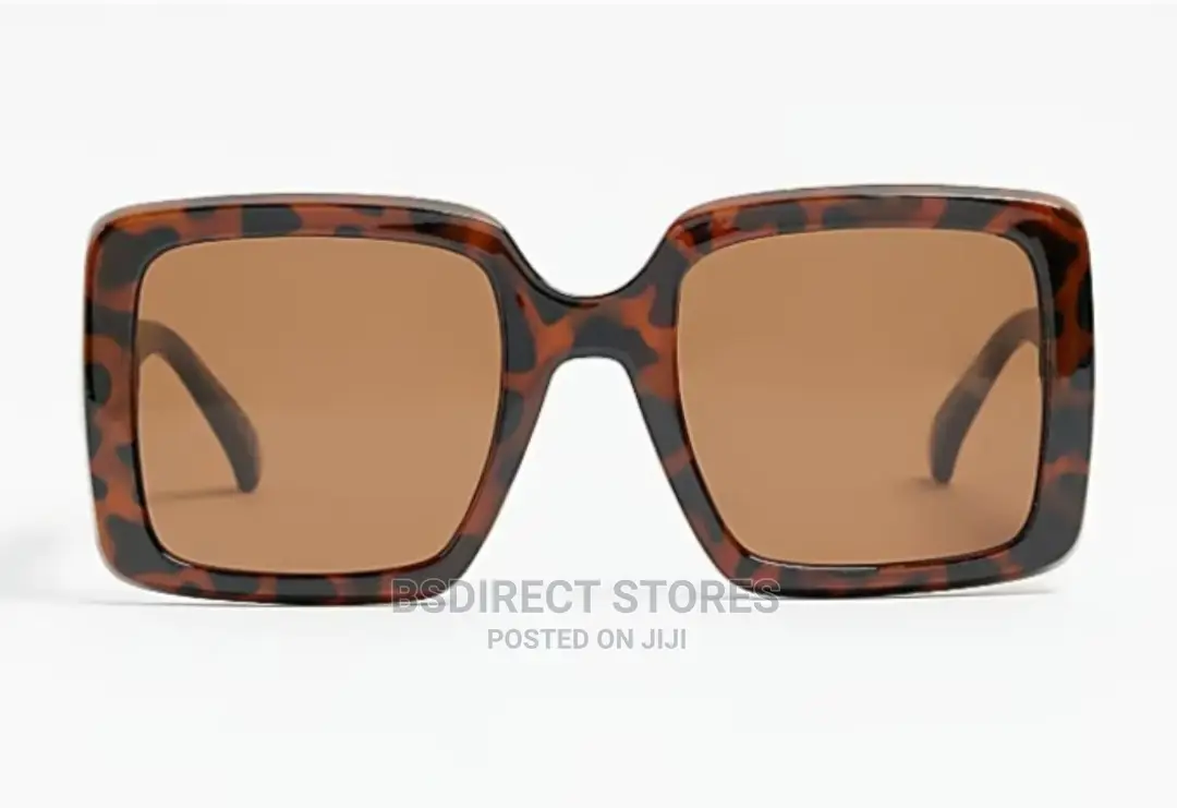 River Island Brown Oversized Women's Sunglasses