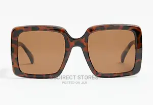River Island Brown Oversized Women's Sunglasses