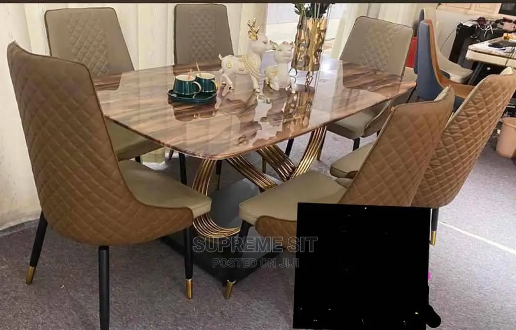 Luxury Imported Dining Set, Marble Top.