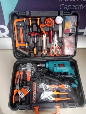 Quality Set Tools With Drill Machine