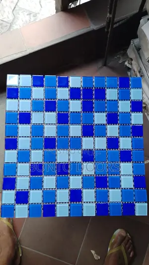 Blue Colour Mosaic Tiles