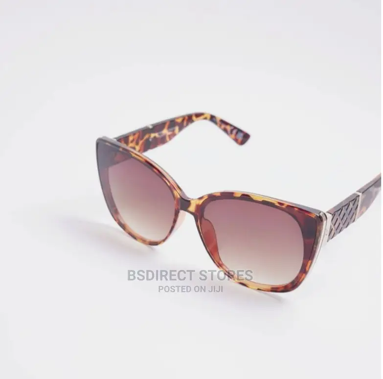 River Island Brown Oversized Cat Eye Women's Sunglasses