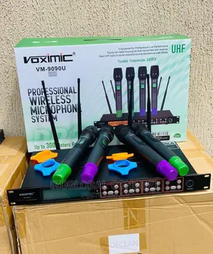 Photo - Voximic Vm9090u Professional 4in1 Digital Wireless Mic