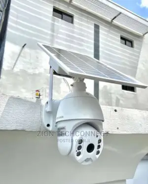Solar Powered 4G PTZ Camera With Wireless Connection