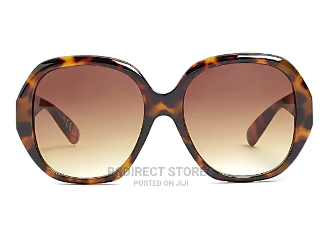 River Island Brown Tortoiseshell Round Women's Sunglasses
