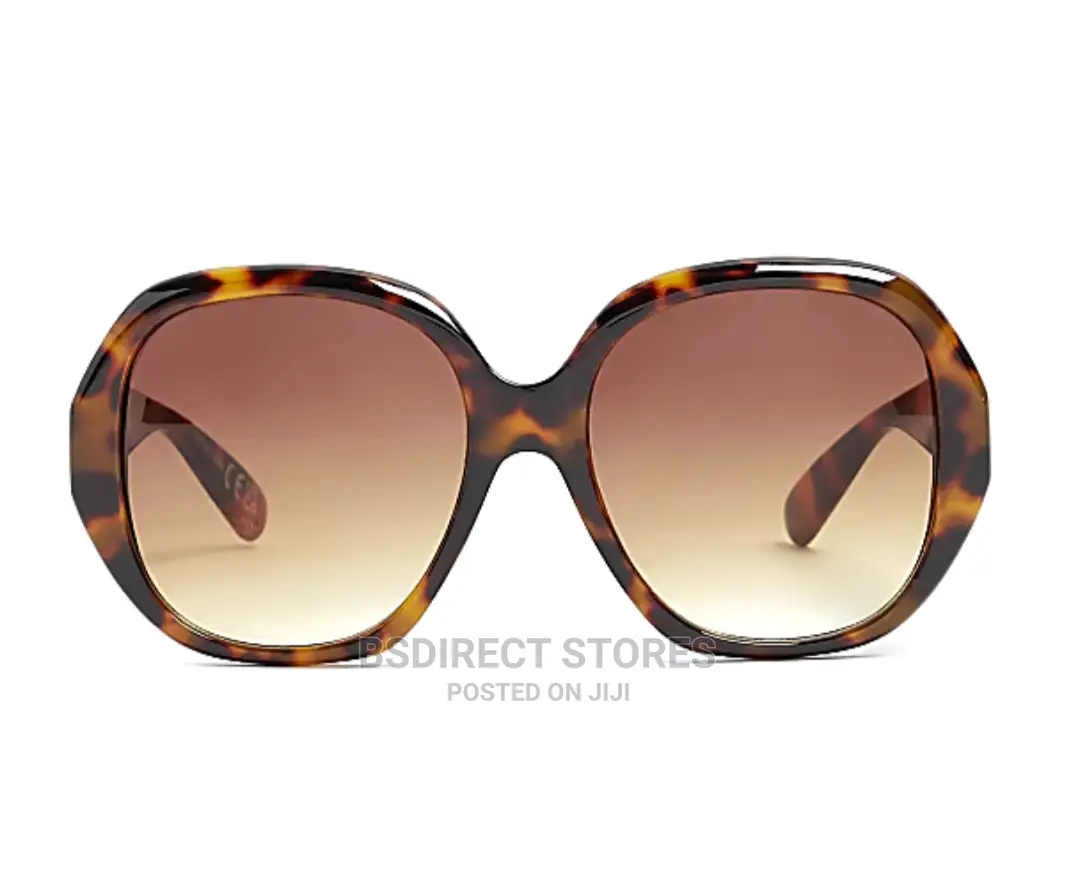 River Island Brown Tortoiseshell Round Women's Sunglasses