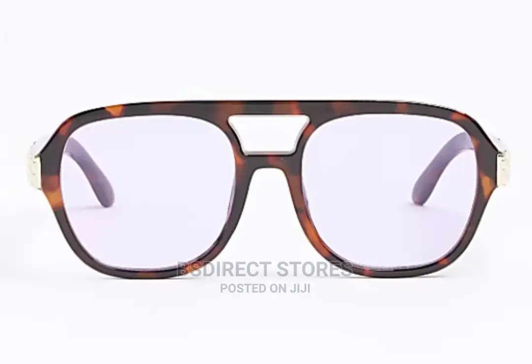 River Island Brown Tortoise Shell Aviator Women's Sunglasses