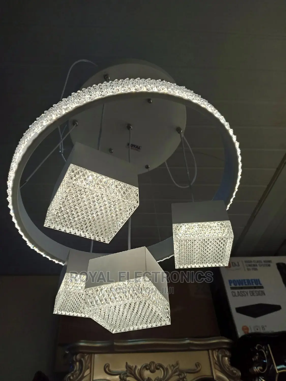 Premium Quality Dropping Chandelier Ceiling Light - 4"