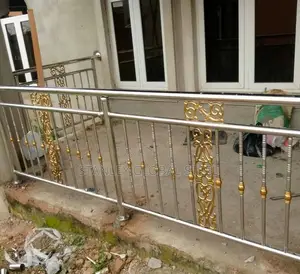 Stainless Ring Gold Pipe Rails