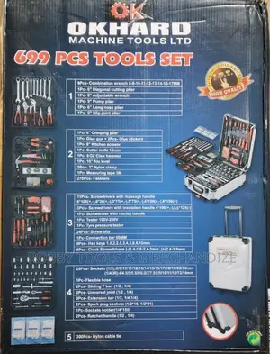 Chrome Vanadium Tools Set
