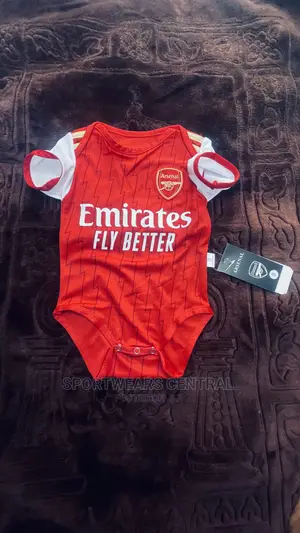 Original New 2024 Arsenal Infants Jersey-Gunners Baby Jersey