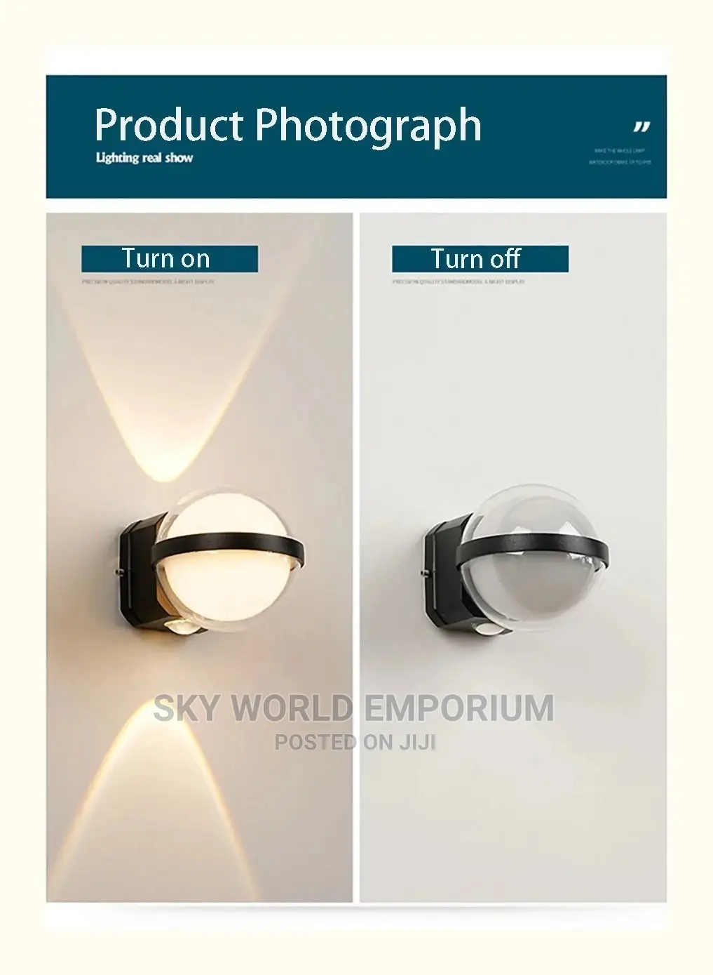 NEW LED Wall Lamp IP65 Waterproof