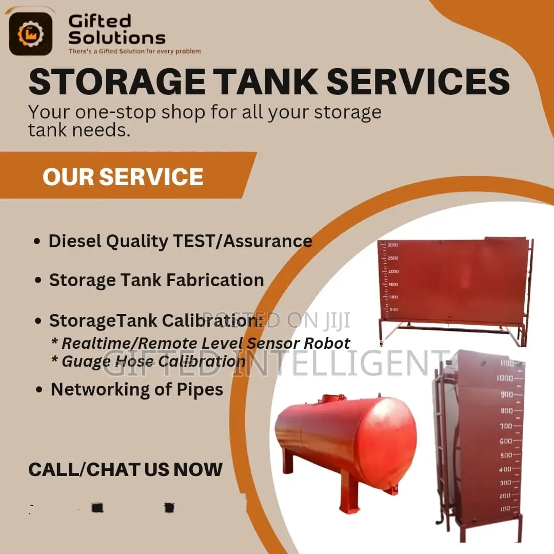 1,000 L Diesel Tank Fabrication Calibration