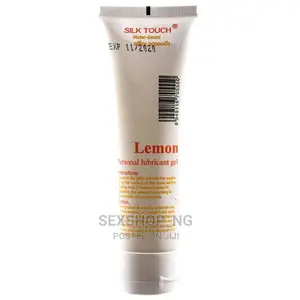 Water Based Silky Smooth Lemon Flavor Lubricant