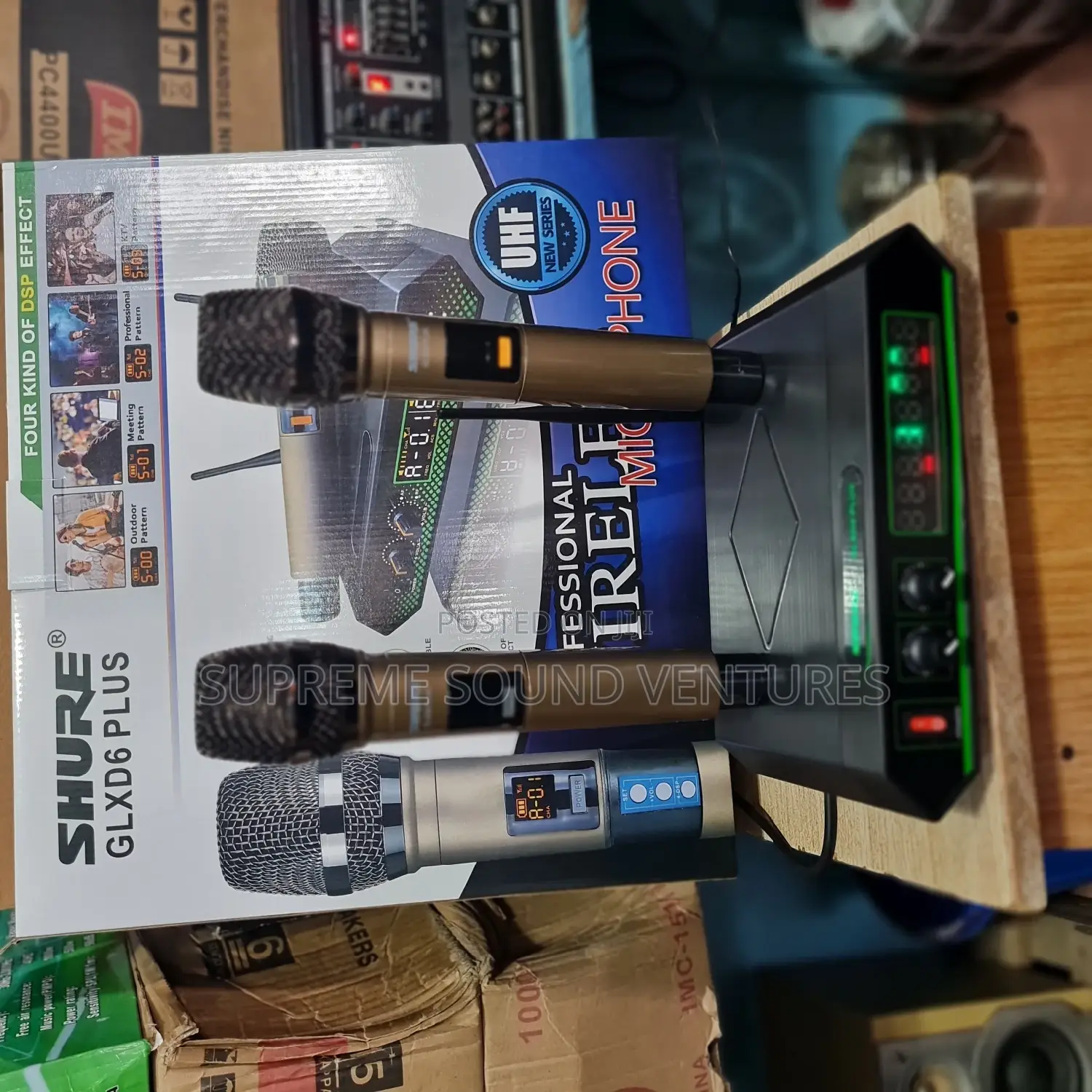 Shure Glxd6 Plus Daul Wireless Microphone