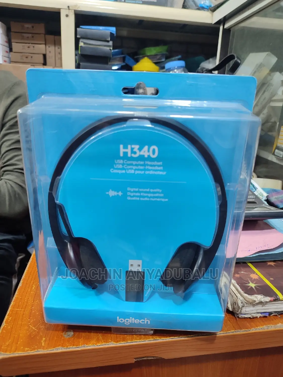 Logitech H340 USB Headset With Noise-Canceling Microphone