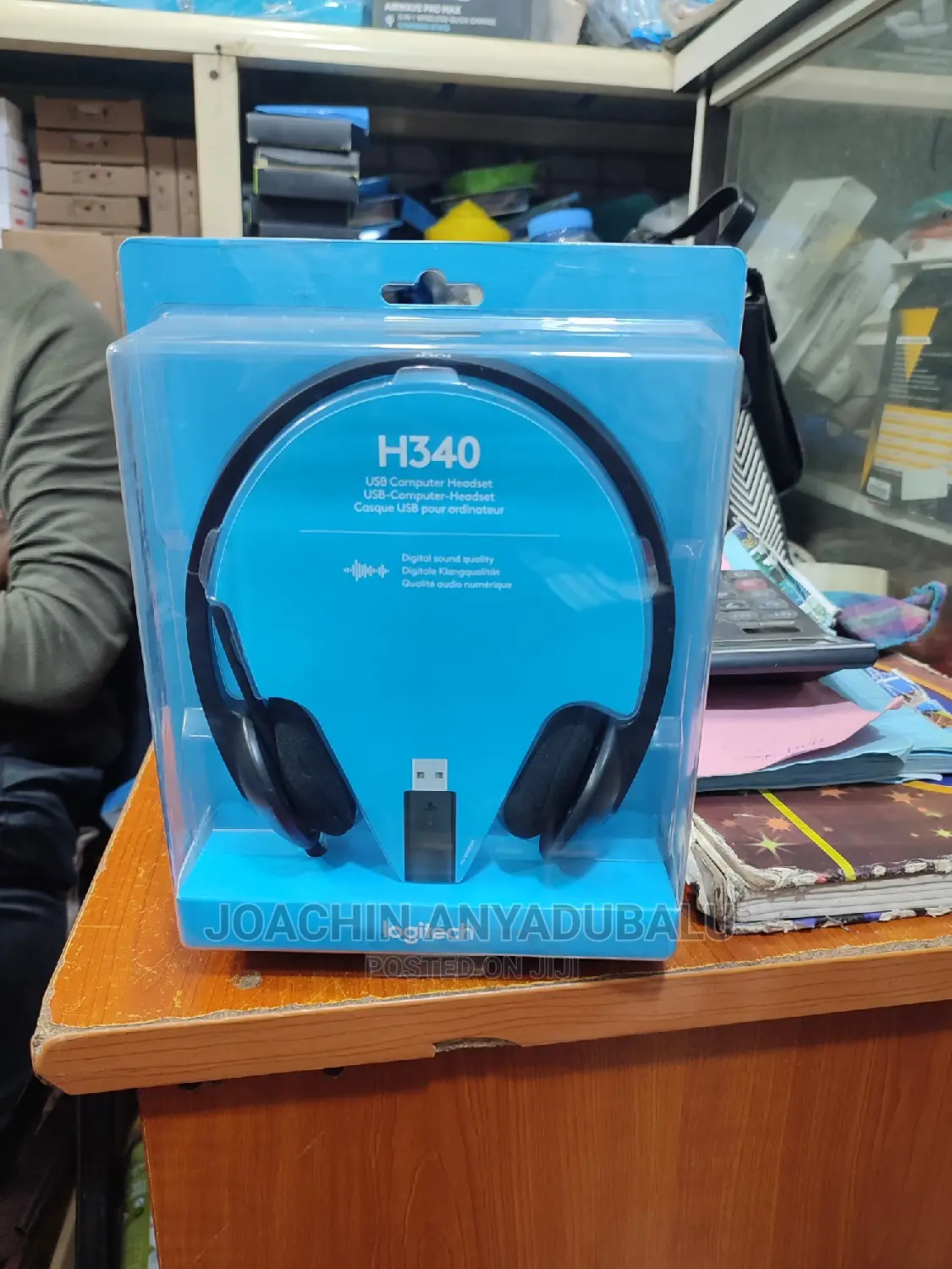Logitech H340 USB Headset With Noise-Canceling Microphone