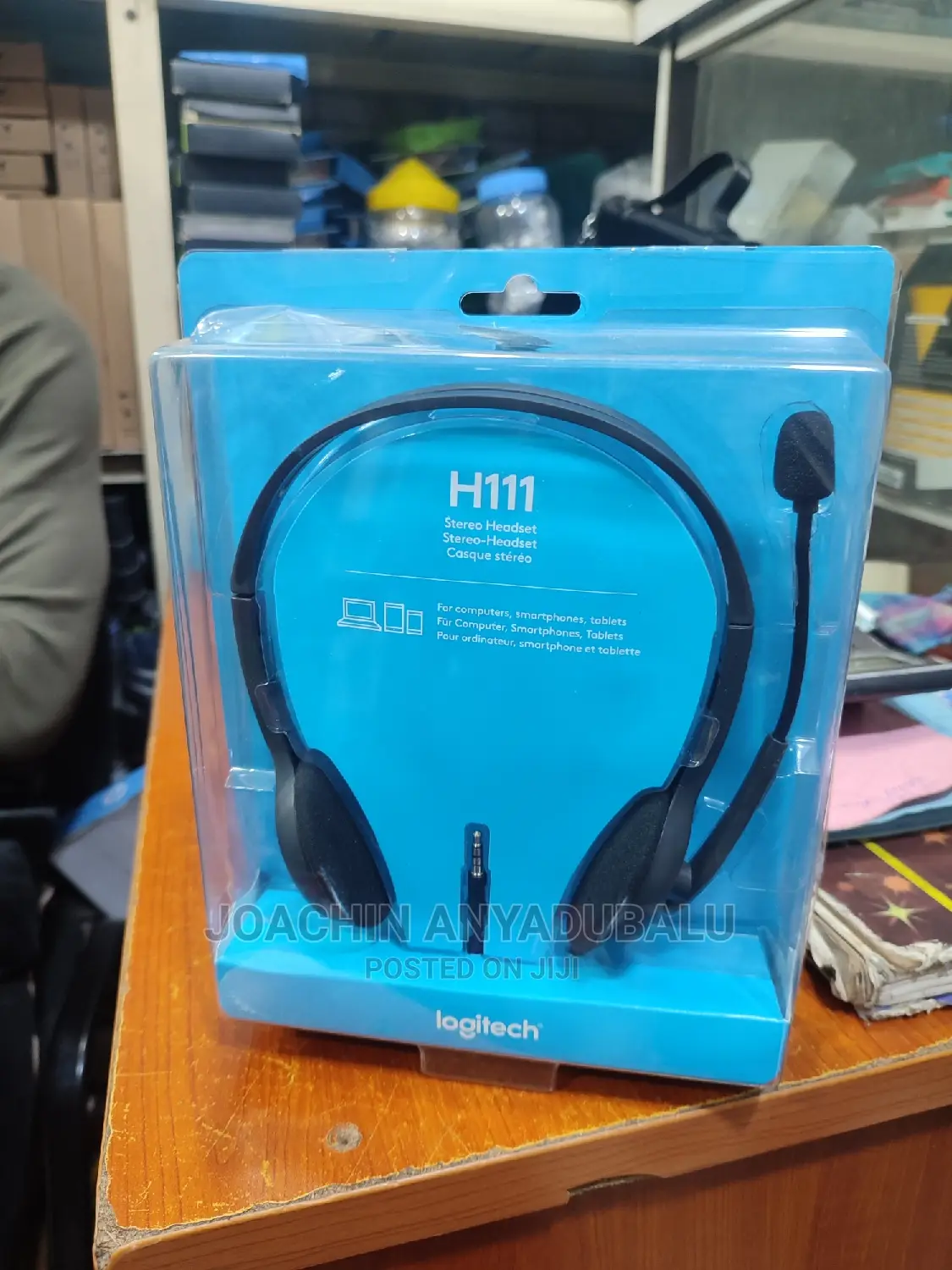 Logitech H111 Wired Headset With Noise-canceling Microphone