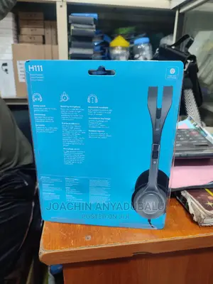 Logitech H111 Wired Headset With Noise-canceling Microphone