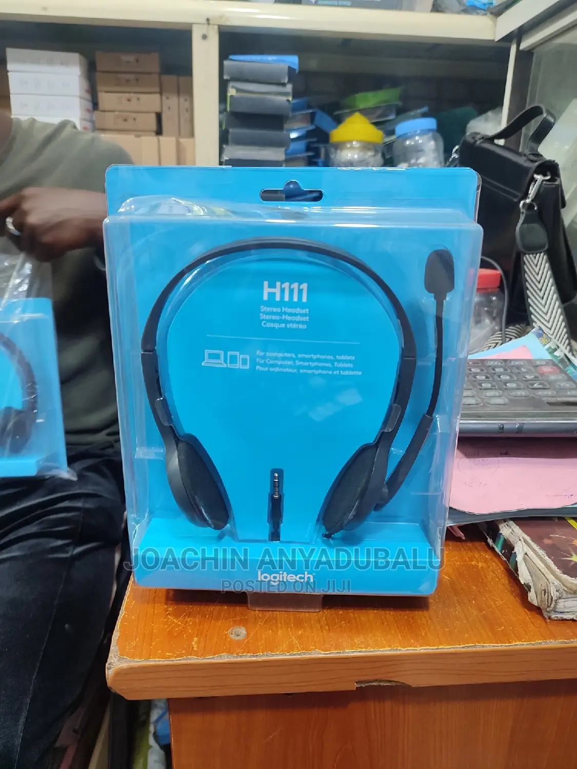 Logitech H111 Wired Headset With Noise-canceling Microphone