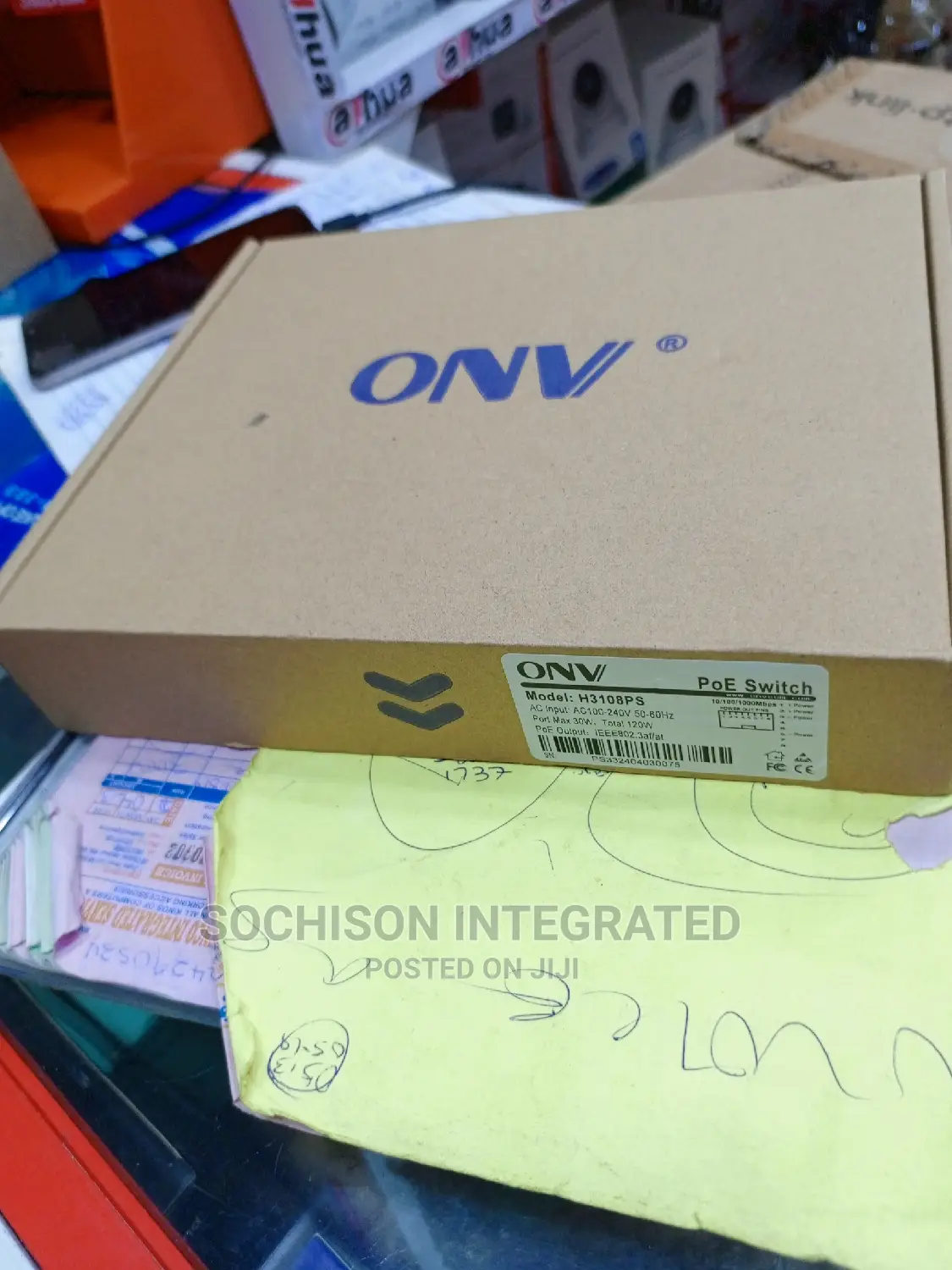 Onv 8port Camera Poe Switch