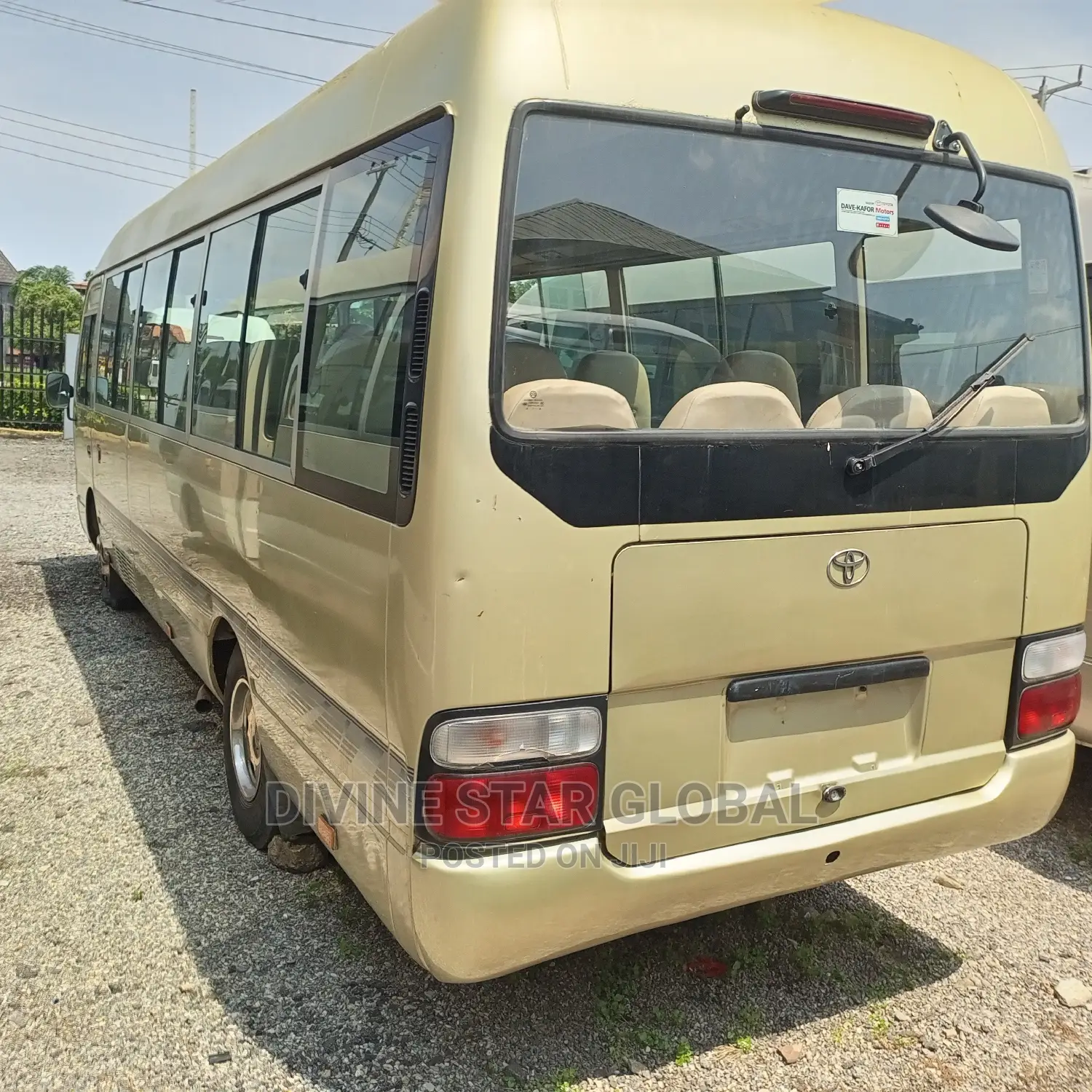 Toyota Coaster 2015 Gold