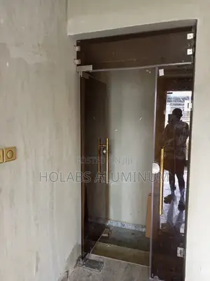 Swing Door Double With Simple Small
