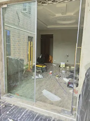 Swing Door Wit Gold Handle
