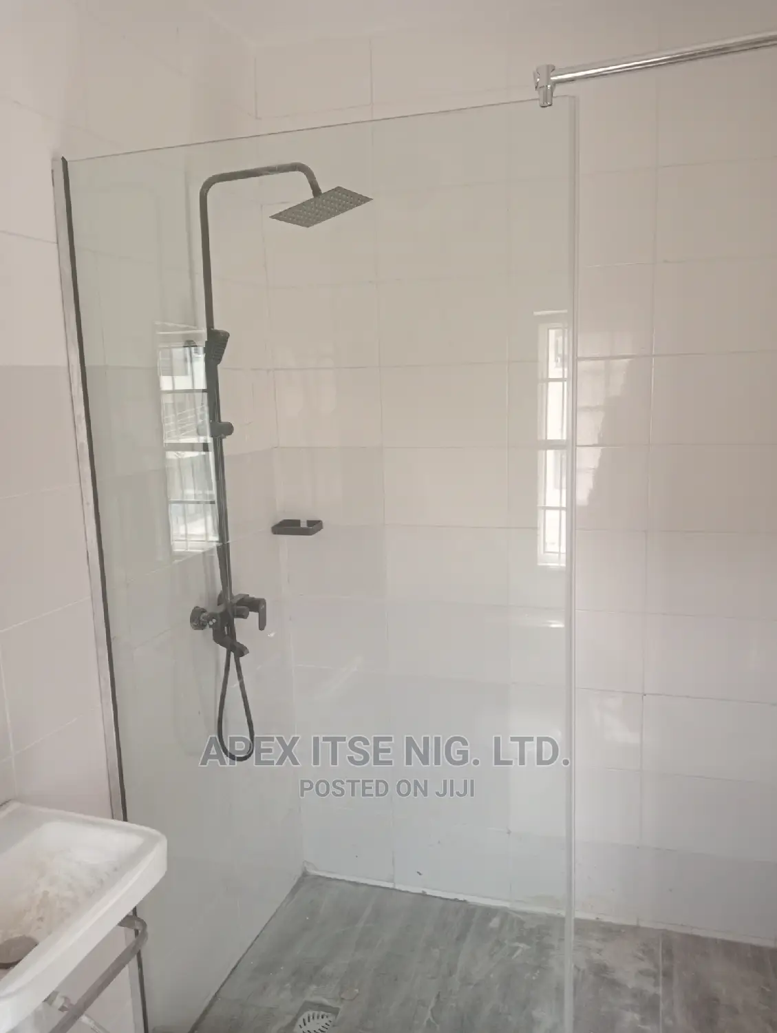 Fixed Shower Glass Plain