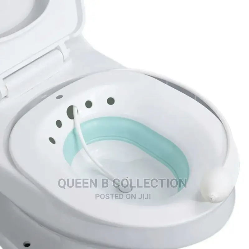 Collapsible Sit Bidet With Flusher