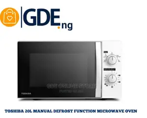 Toshiba 20L Manual Defrost Function Microwave Oven MWP-Mm20p