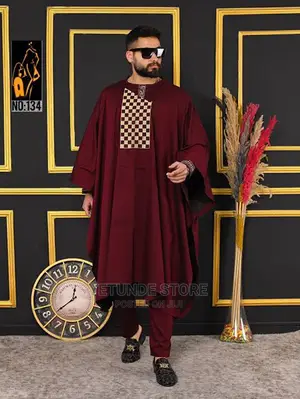 Colorful Agbada Native Design for Men