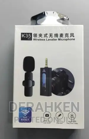 Wireless Microphone for Cameras and Phone With 2 Mics