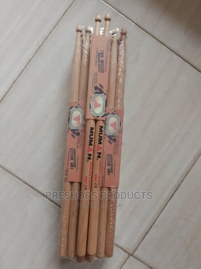 Tama Quality 2b Drum Sticks ND Yamaha 2b