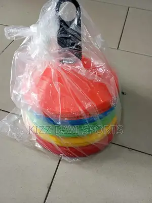 Football Flat Cones by 50 PCS