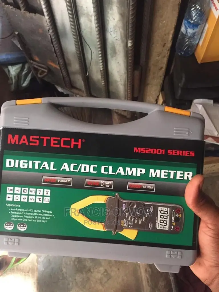 Digital AC/DC Clamp Meter