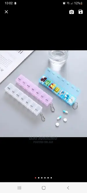 7 Days Medicine Dispenser Organiser Case