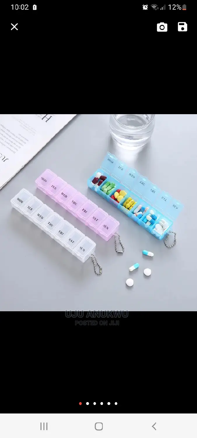 7 Days Medicine Dispenser Organiser Case