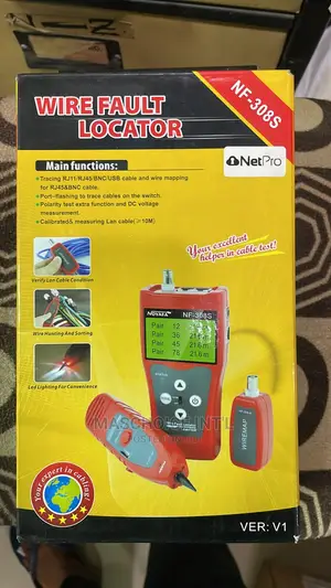 Nf-308s Cable Fault Locator