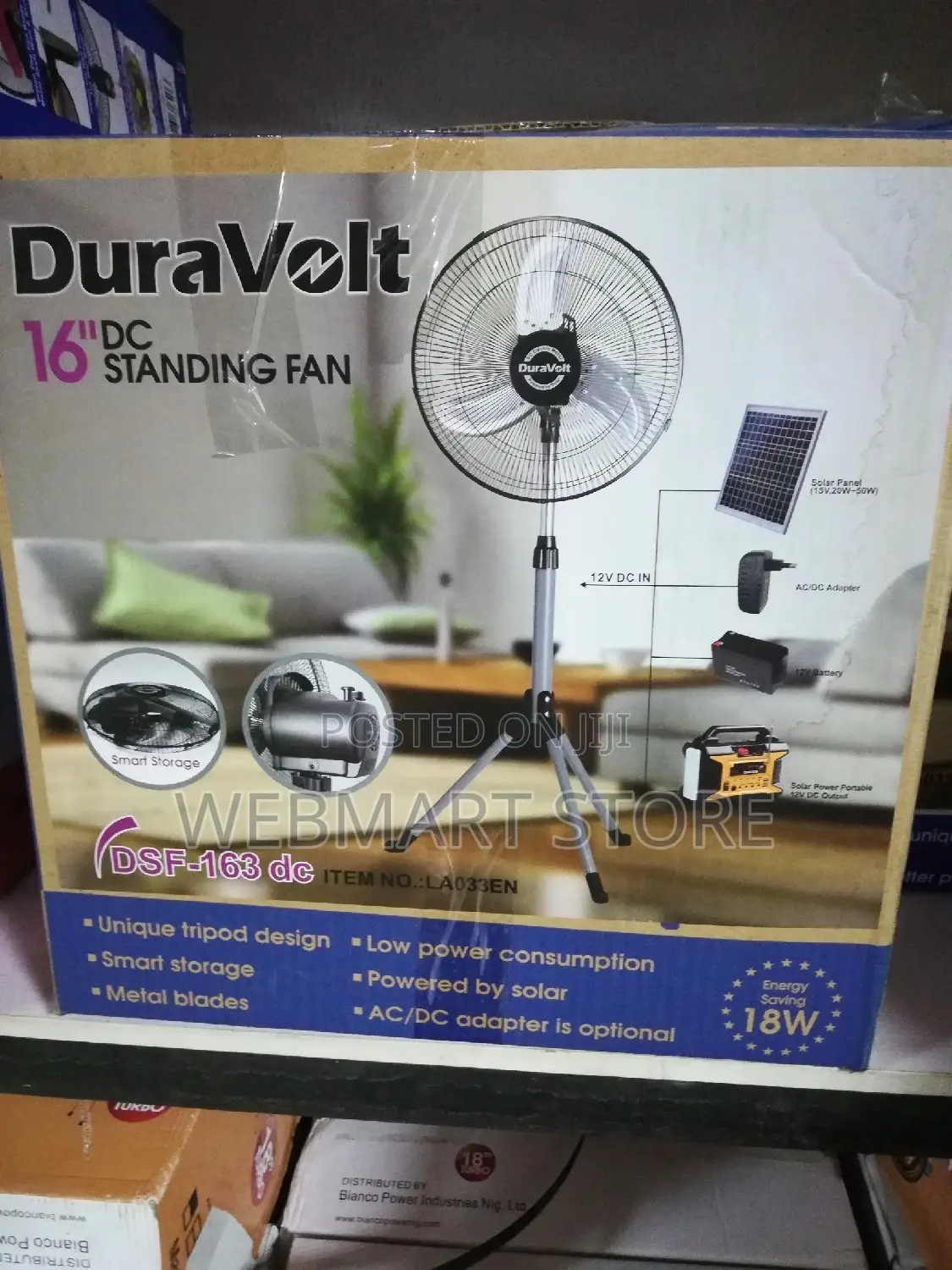 DC Standing Fan