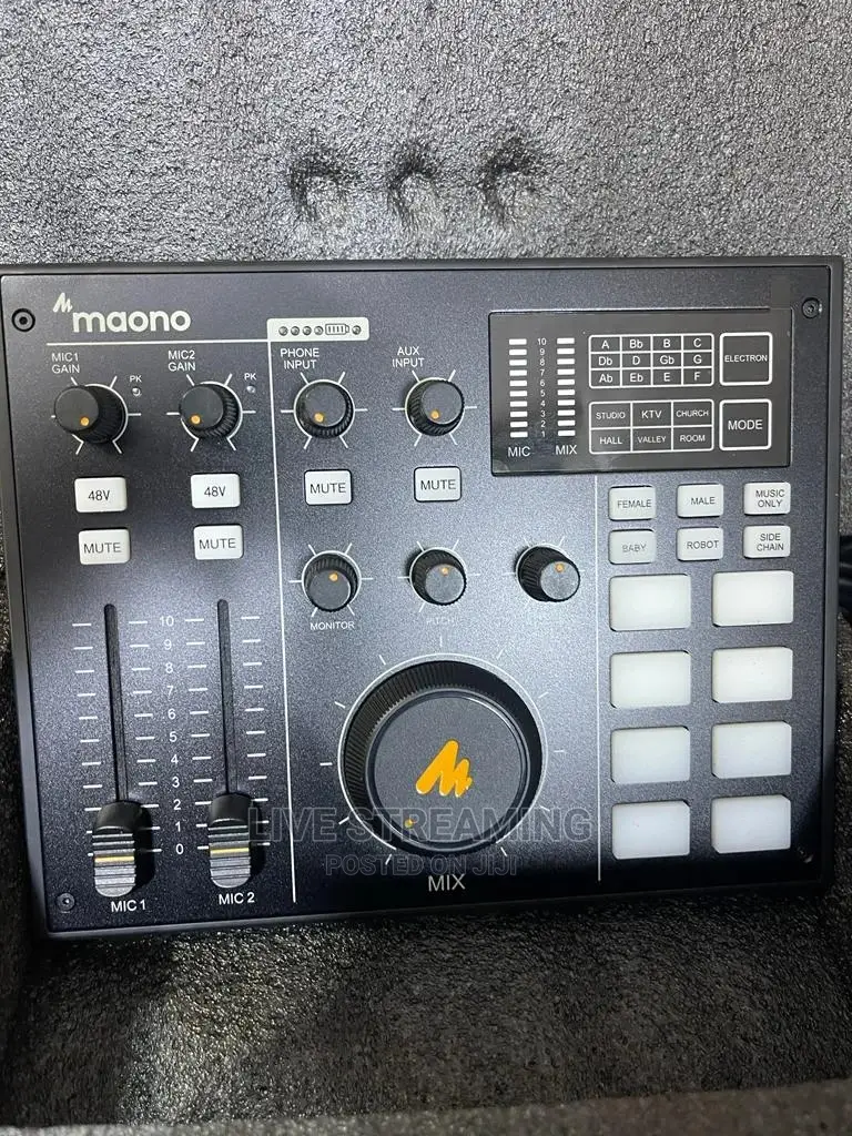 Maono Am100 Audio/Dj / Soundcard Mixer in Ikeja - Audio & Music ...