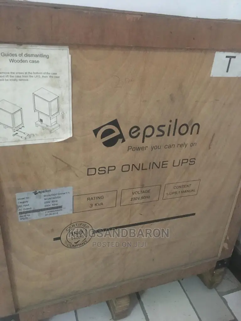 Epsilon Online UPS 3kva 192volts