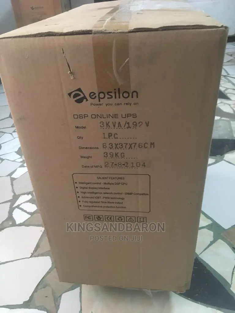 Epsilon Online UPS 3kva 192volts