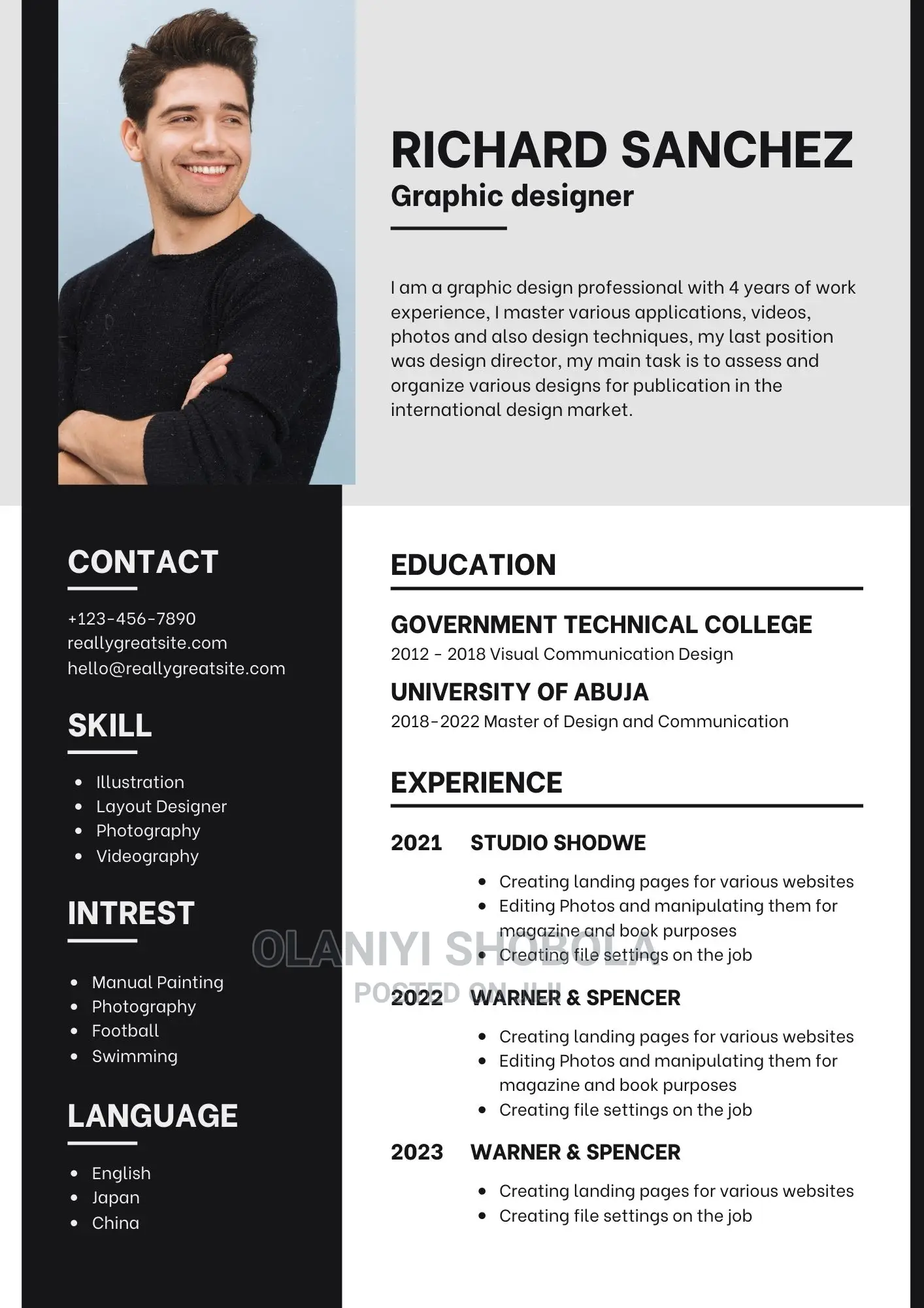 Professional Cv/Resume Writing